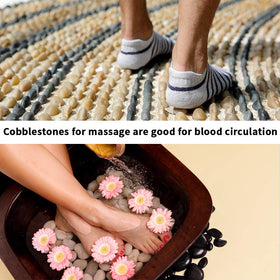 OUPENG decorative pebbles for aquariums after thorough washing and preparation.