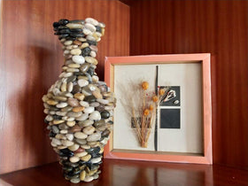 OUPENG natural river rocks for water features and ponds add texture and lasting color.