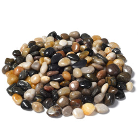 OUPENG terrarium and bonsai accents with natural stones enhance miniature landscapes