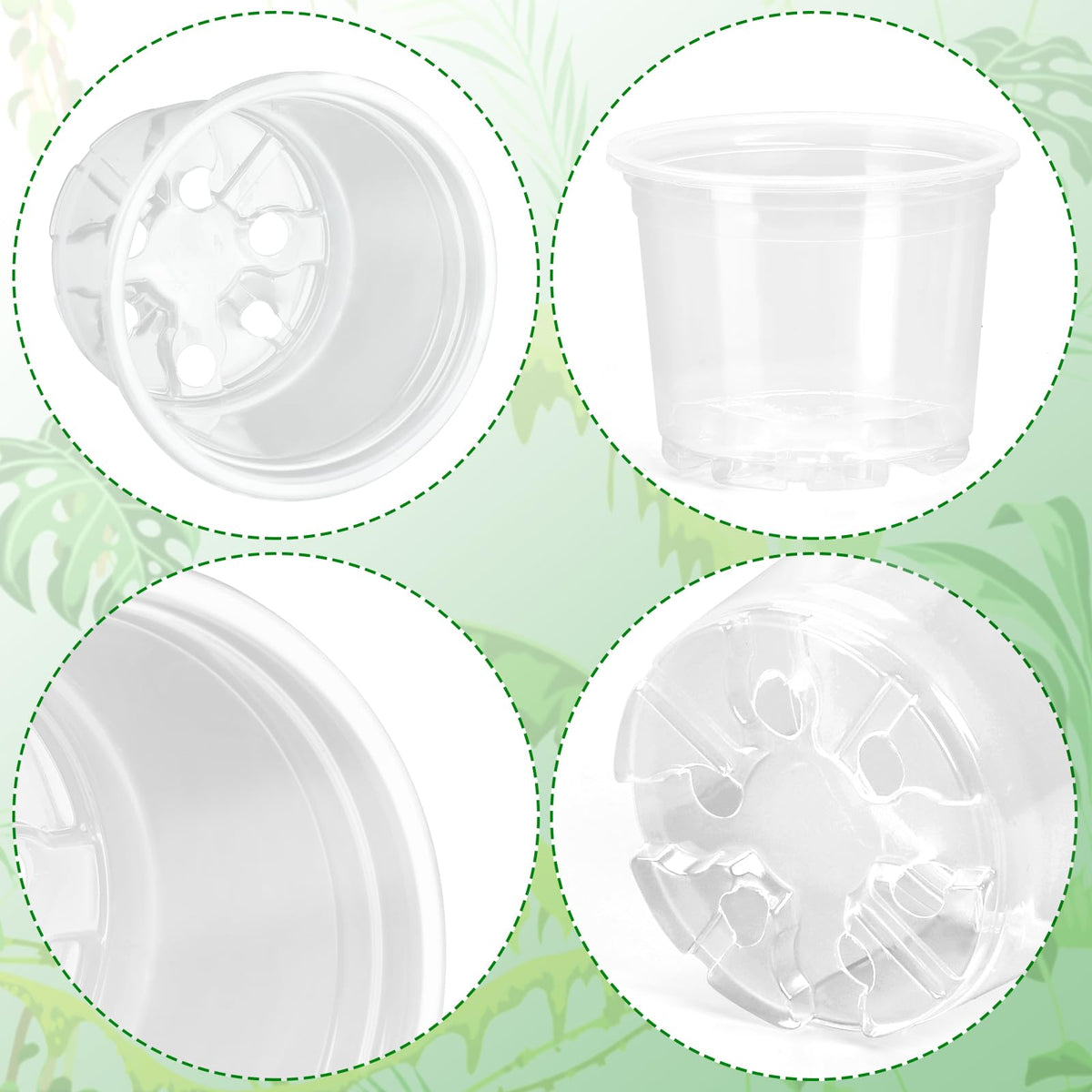 OUPSAUI easy to clean and store after repotting
