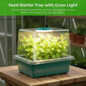 Ourhom indoor seedling kit supports compact garden setups.