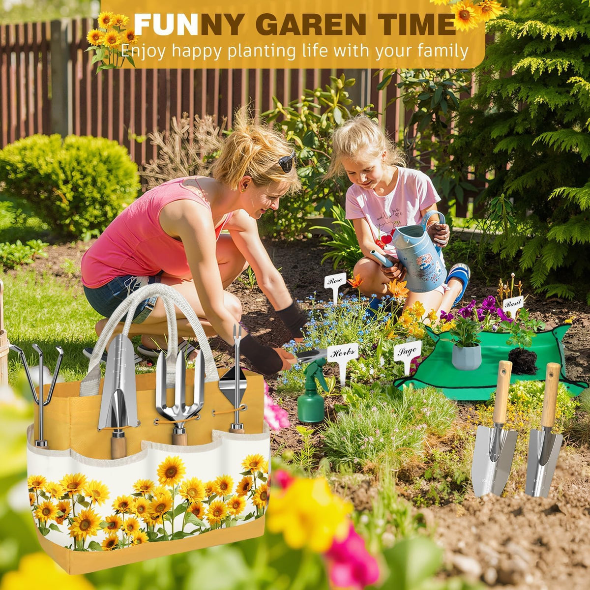 Ourrest repotting mat keeps potting tidy and mess-free.