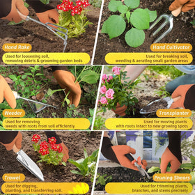 Ourrest transplanting spade supports moving seedlings without damage.