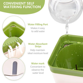 OurWarm dual-layer planter enhances soil aeration for healthy roots.