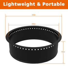 OUSHENG inner-diameter 30-inch ring designed for contained flames