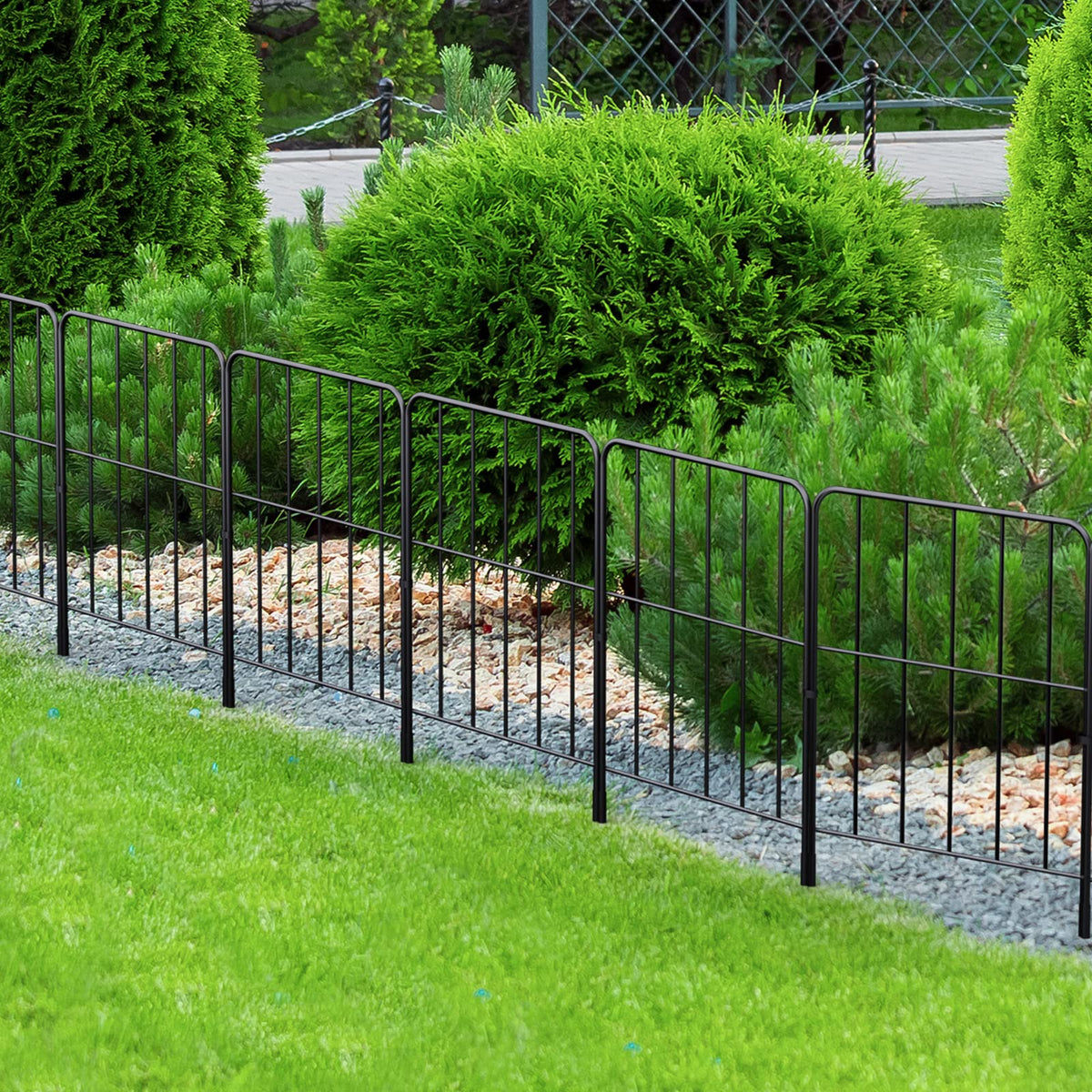 OUSHENG garden border keeps small animals away from plants