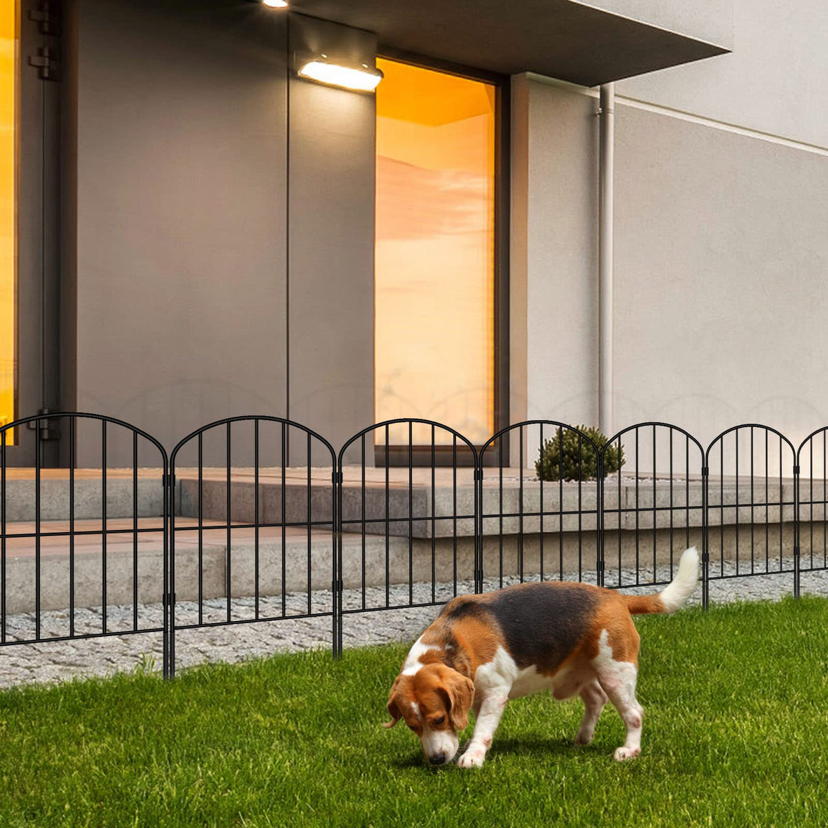 OUSHENG interlocking fence panels enable versatile straight, L, O, or zig-zag layouts.