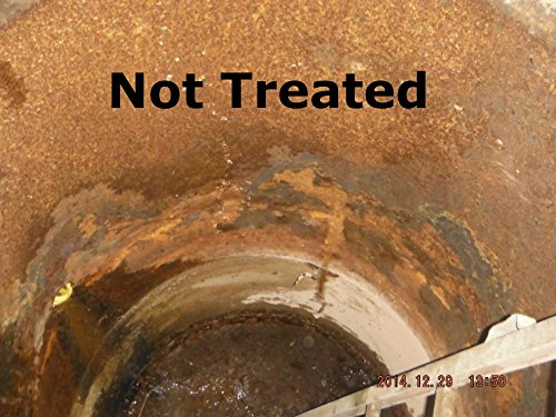 Outdoor boiler system with ProTech 300 dose highlighting rust prevention.