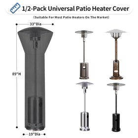 OutdoorLines UV resistant fabric protects heater from sun damage