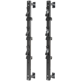 OUTPRIZE Trimmer Rack wall-mount 3-place securely holds straight shaft trimmers during transport.