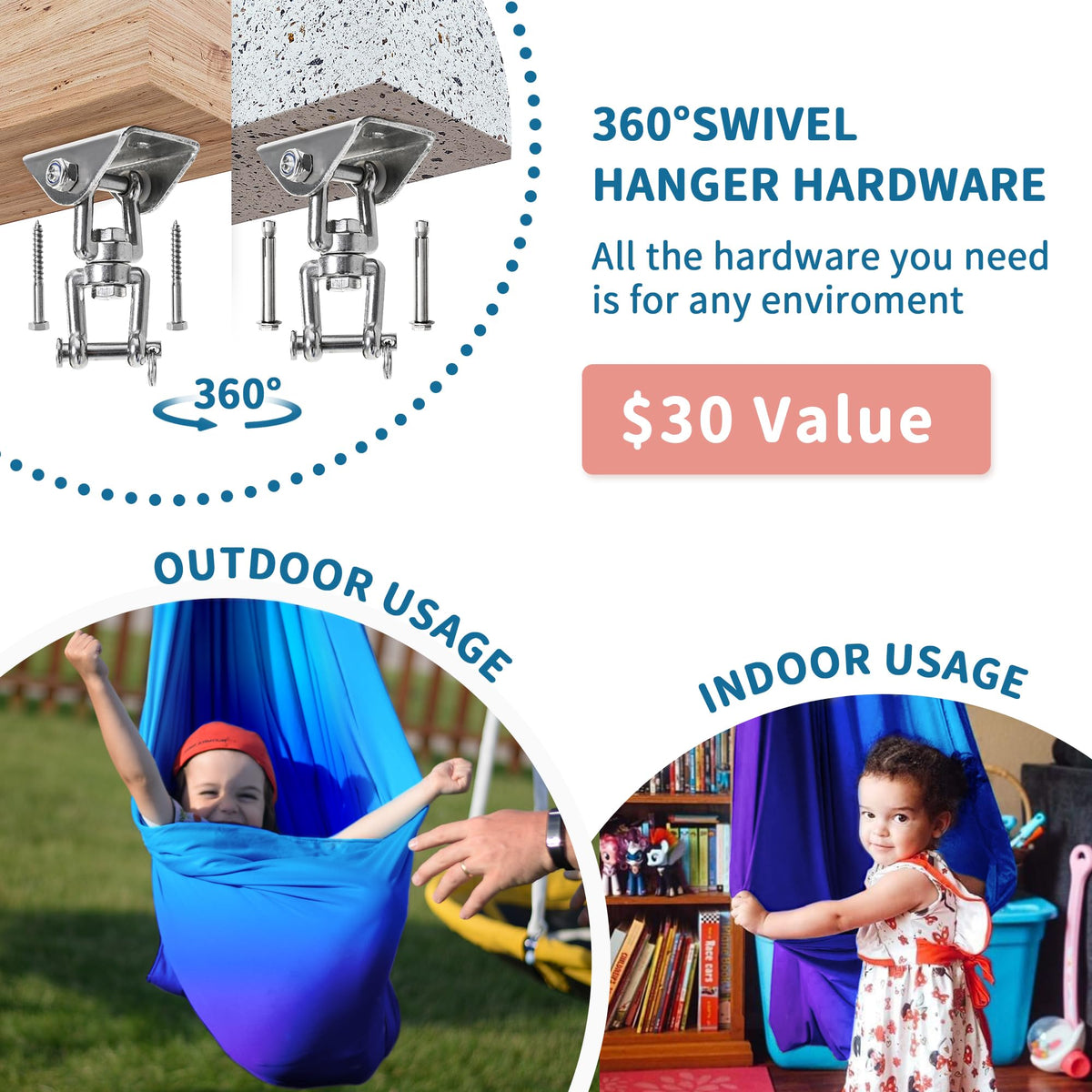 OUTREE double-layer cocoon design provides gentle, secure support during play and rest.