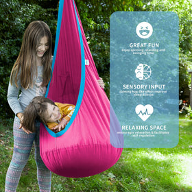 OUTREE indoor-outdoor use allows ceiling or tree mounting.