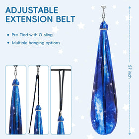 OUTREE daisy-chain and carabiners provide secure anchoring in various rooms.