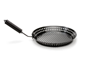 Outset Grill Skillet durable design suitable for grilling on the go