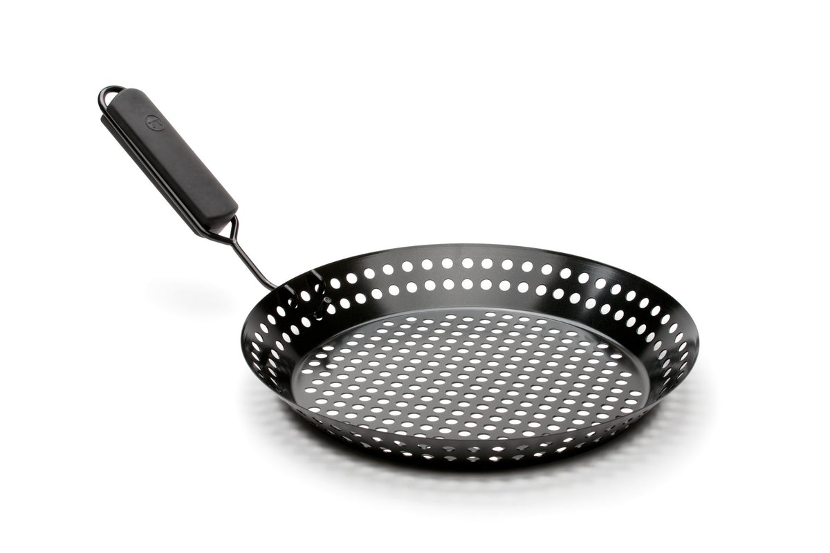 Outset Grill Skillet versatile for indoor and outdoor cooking