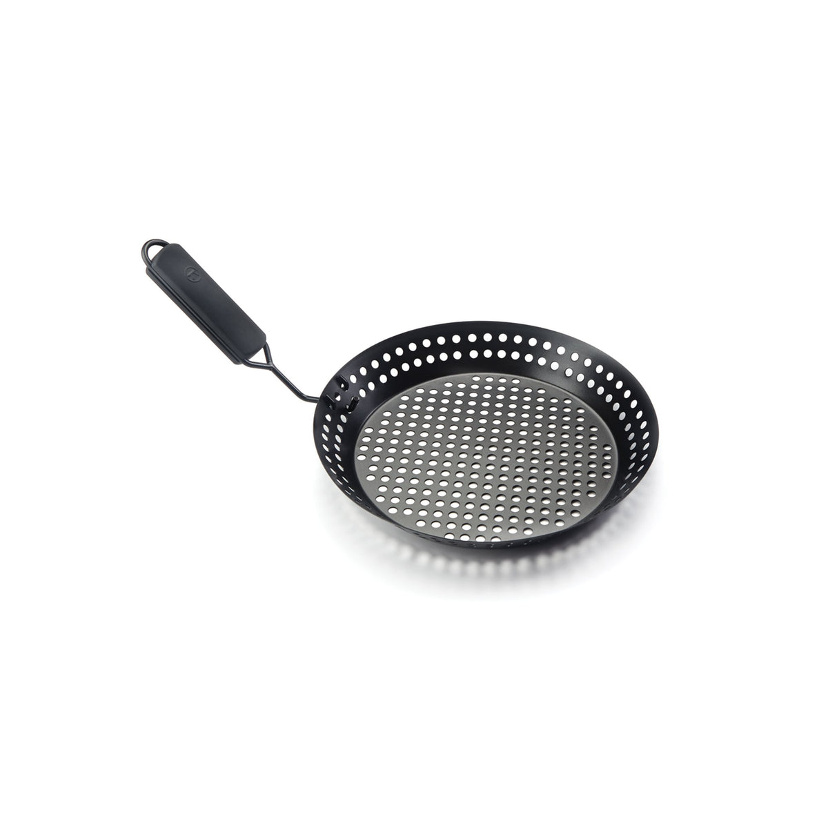 Outset Grill Skillet with removable handle for flexible outdoor cooking