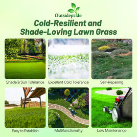 Outsidepride OptiGrowth coating close-up boosts germination and soil contact