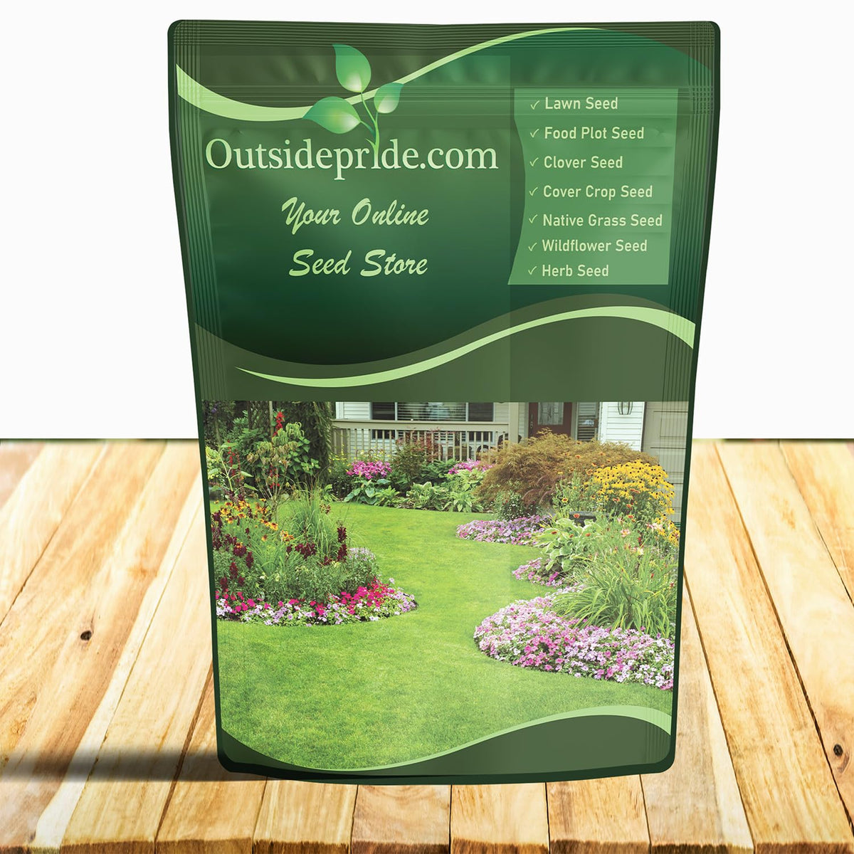 Outsidepride Switchgrass Seed 1 lb bag showing erosion control potential
