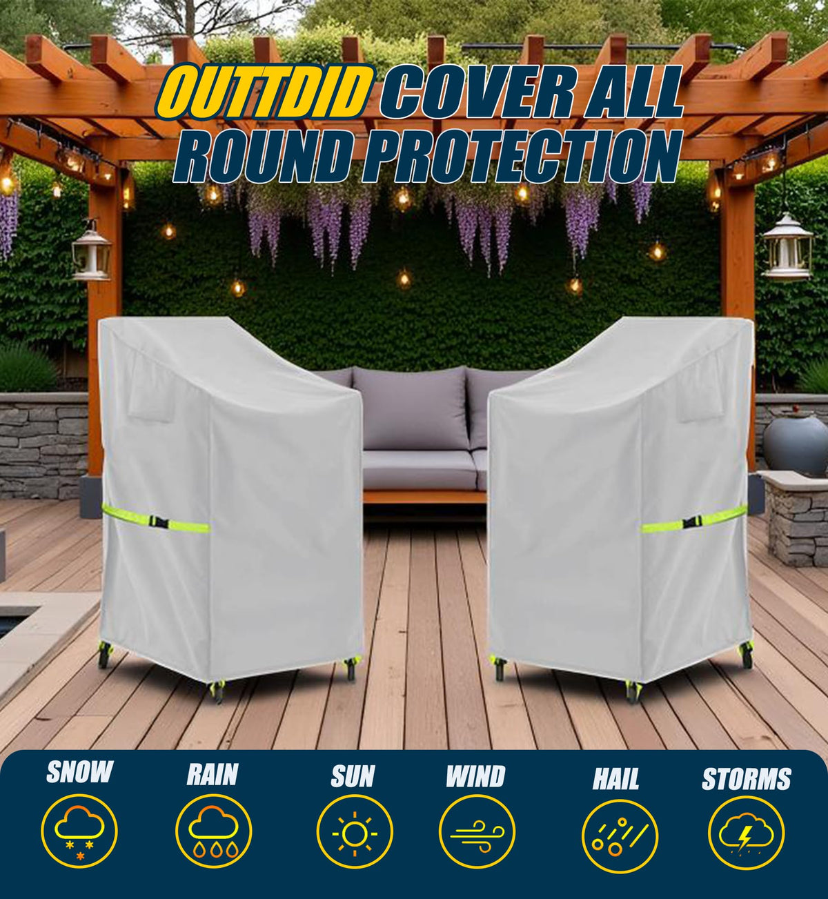 OUTTDID size guide 28x36x47 helps ensure proper fit.