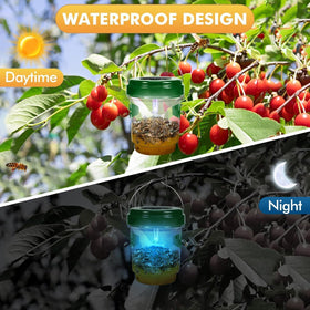 Outtkitywi Wasp Trap designed for outdoor hanging