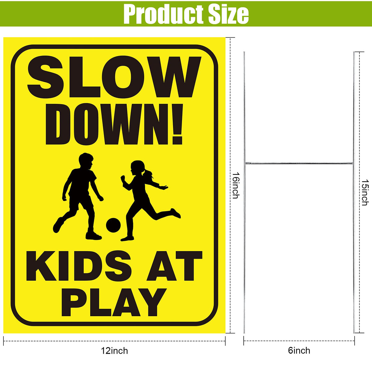 Outus double-sided sign increases notice from both directions near streets.