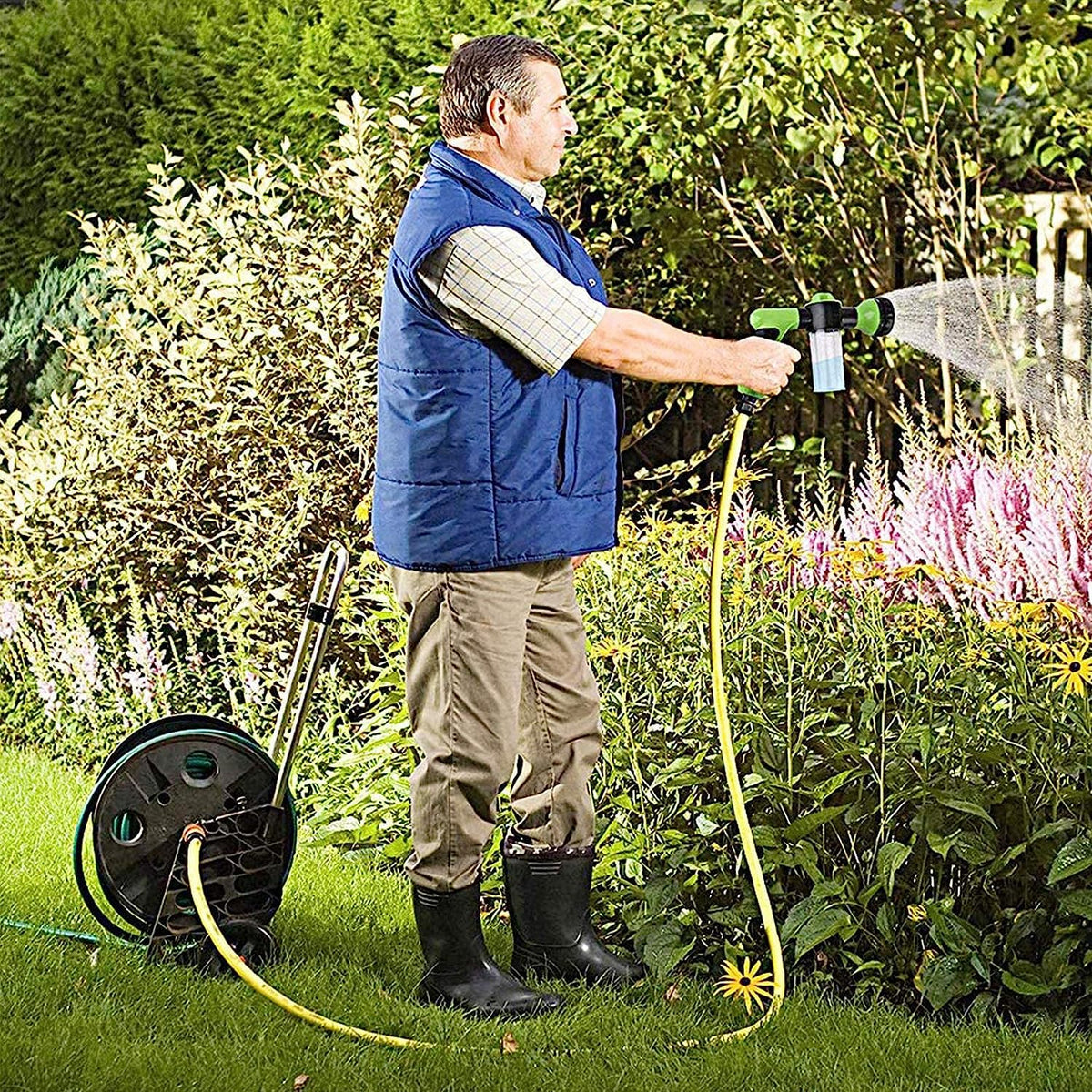 OUTWAY non-slip rubber grip for comfortable control during use