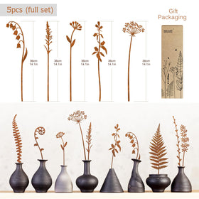OUUJUOZ handcrafted iron garden decor makes a versatile year-round gift