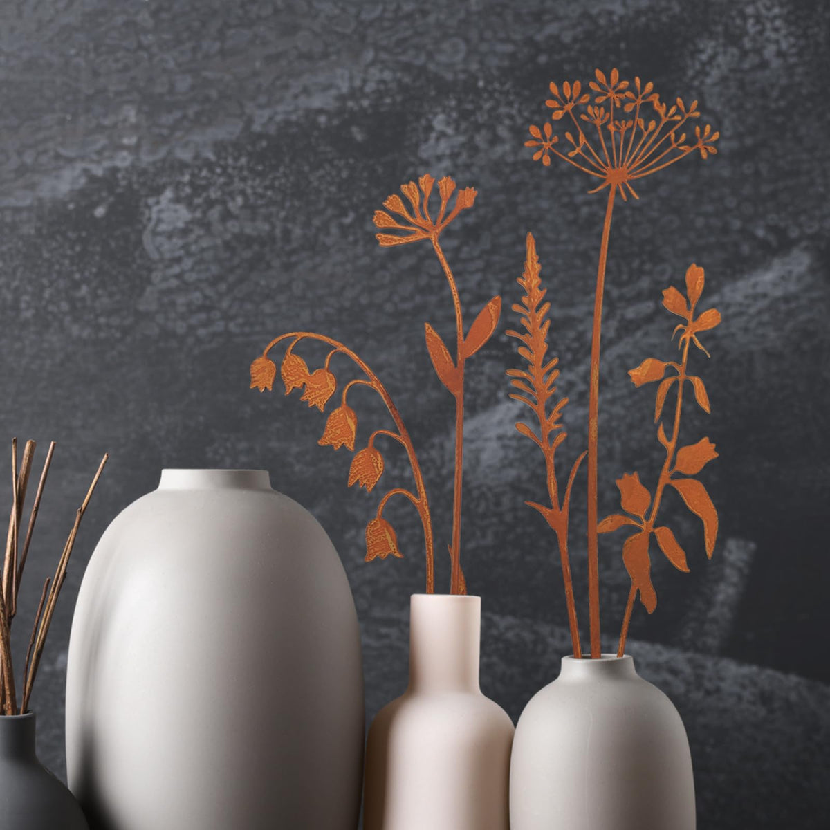 OUUJUOZ yard art decor creates focal points along paths and borders