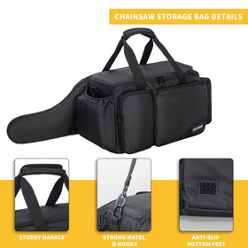 OUUTMEE detachable strap offers two-way carrying for comfortable transport.