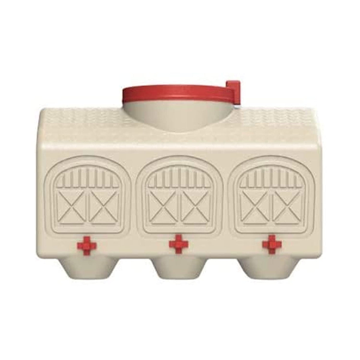OverEZ chicken waterer with no-spill system prevents mess and keeps coop floors dry