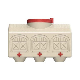 OverEZ chicken waterer with no-spill system prevents mess and keeps coop floors dry