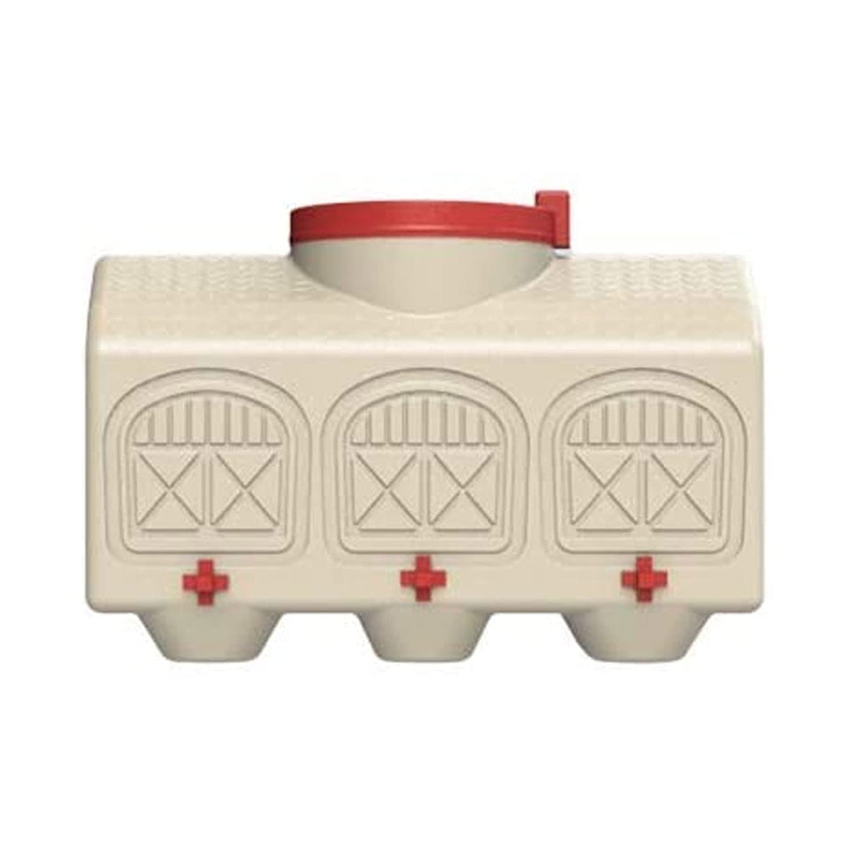 OverEZ chicken waterer with no-spill system prevents mess and keeps coop floors dry