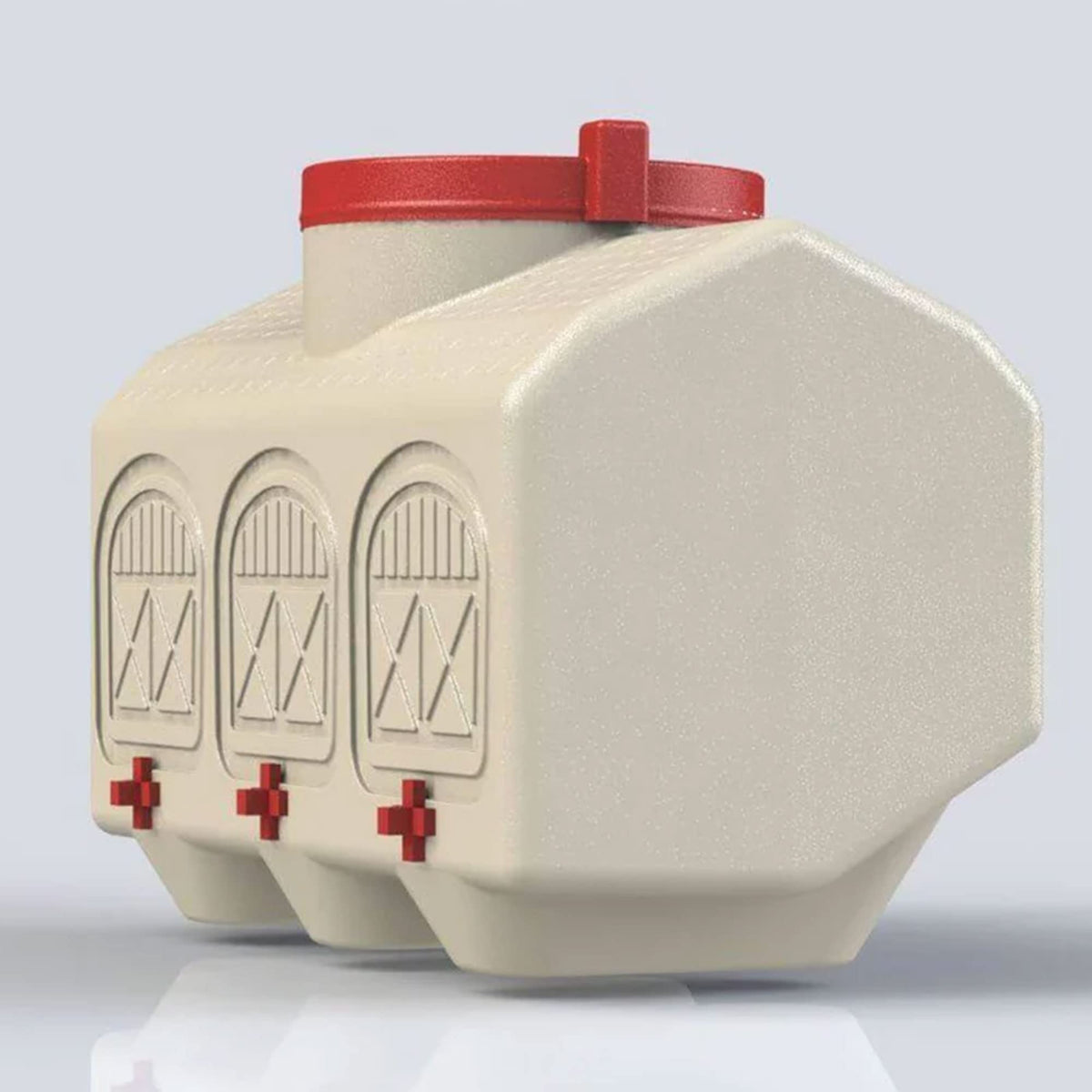 OverEZ waterer easy-clean design simplifies refills and hygiene