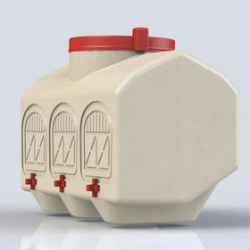 OverEZ waterer easy-clean design simplifies refills and hygiene
