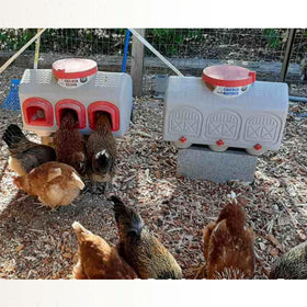 OverEZ waterer compatible with winter de-icer accessories for year-round use