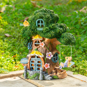 Ovewios waterproof garden decor resists rain and shine.