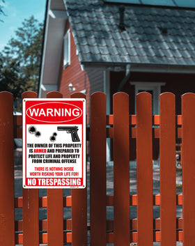Ovyxely Easy Install Sign Holes: quick mounting with pre-drilled corners.