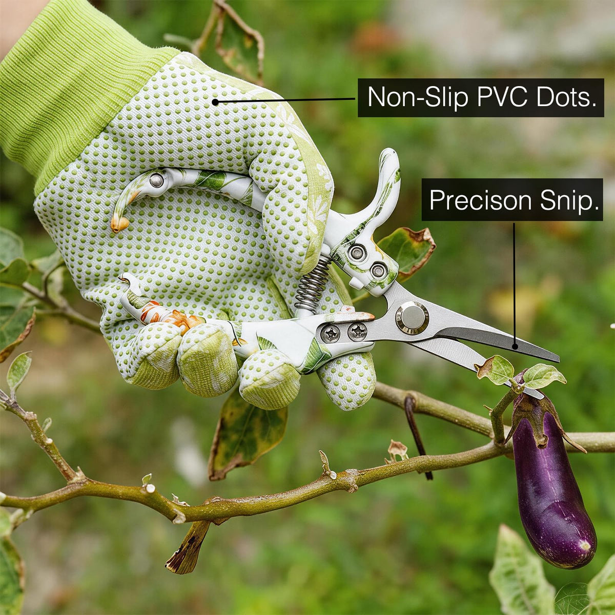 OWLDACIOUS rose trimming with heavy-duty pruner makes pruning roses smoother.