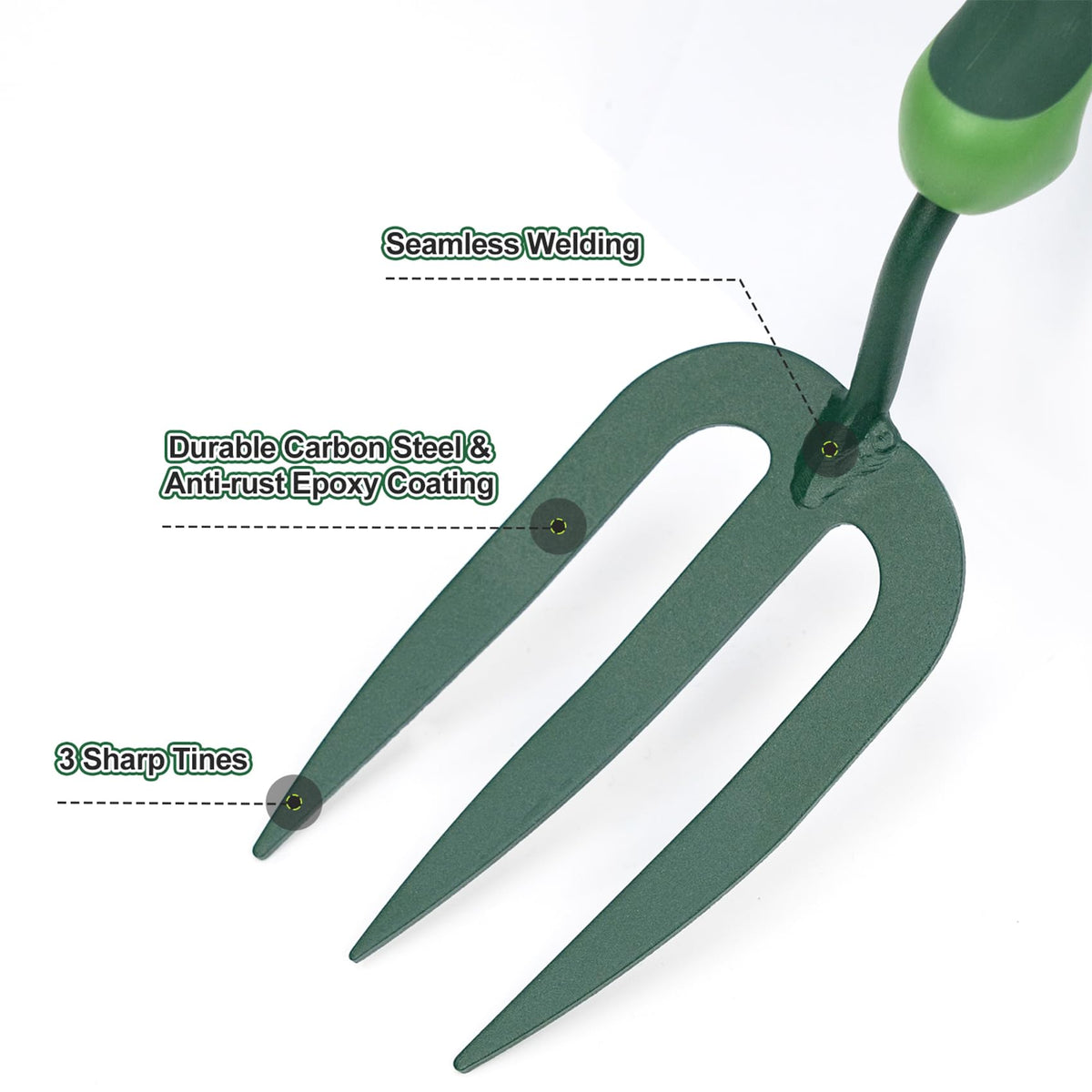 Owlett Garden Hand Fork presented as a gift-ready gardening tool