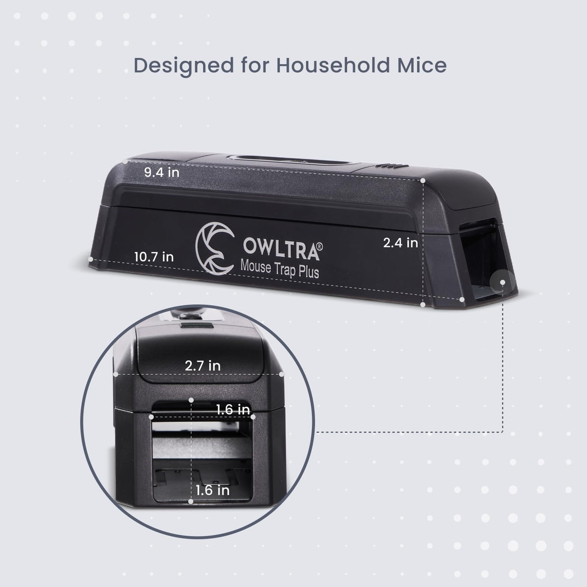 OWLTRA EMZ Plus versatile placement for homes and small businesses.