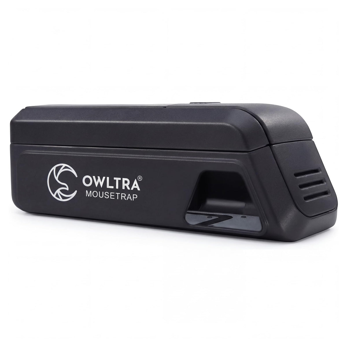 OWLTRA Indoor Electric Mouse Trap front view shows compact, pet-safe pest control