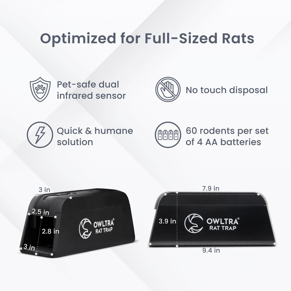 OWLTRA OW-1 dual infrared sensors highlight safe operation and precision