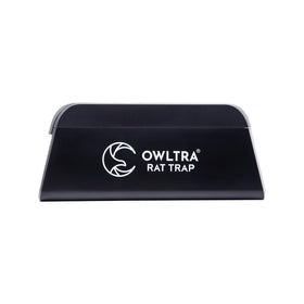 OWLTRA OW-1 indoor rat trap front view showing compact, high-voltage design