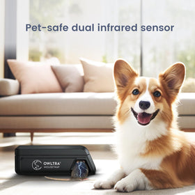 Dual infrared sensors on OWLTRA OW-2 prevent false activations