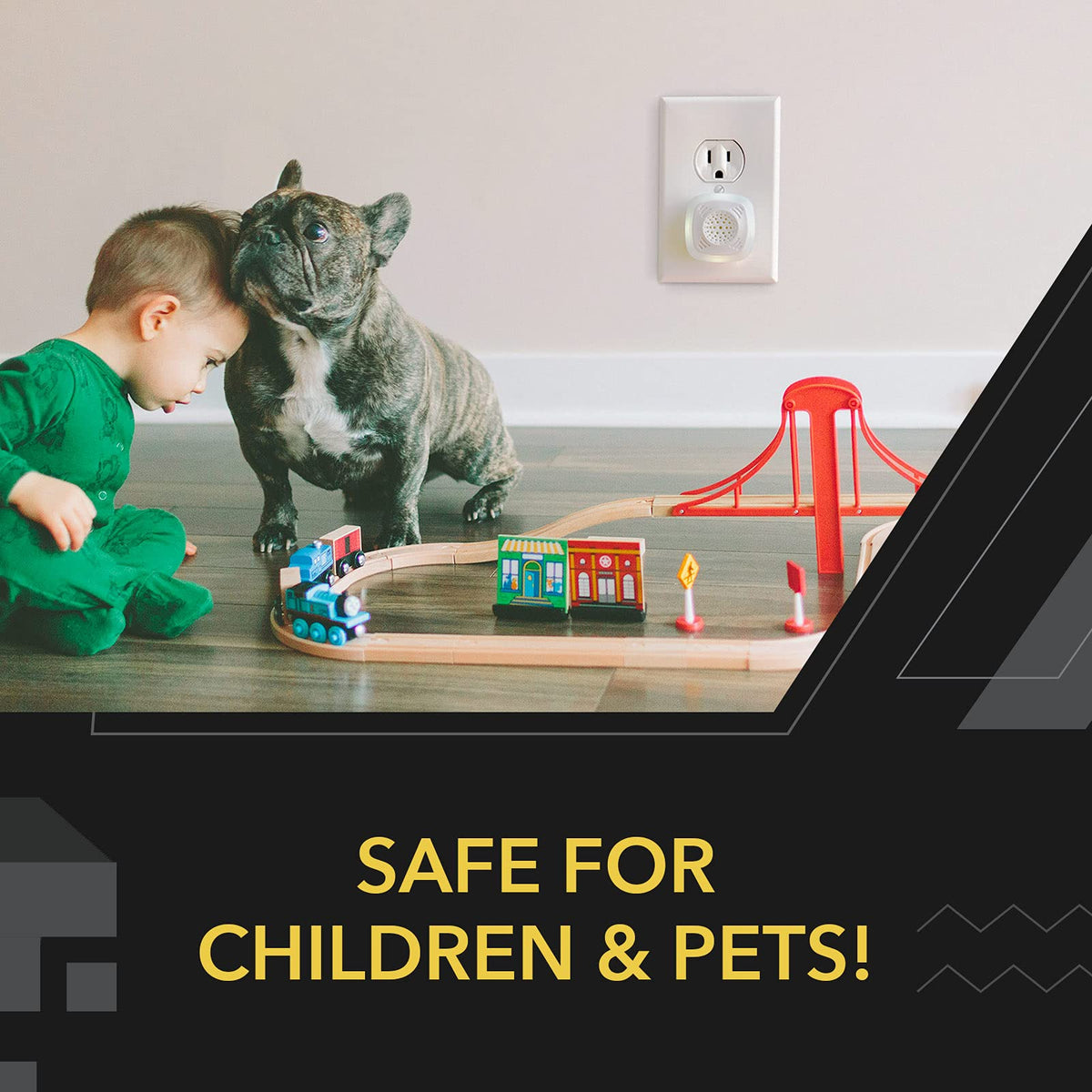 Poison-free design from OWLTRA OW-5 keeps homes chemical-free.