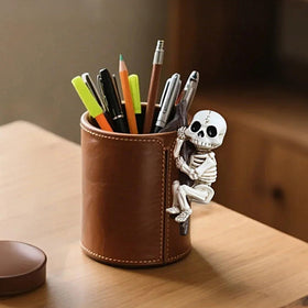 OwMell outdoor skeleton decor withstands weather for year-round display