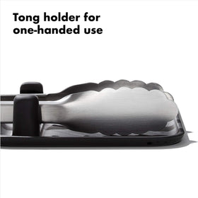 OXO Good Grips Grilling Tools Rest holds two big tools at once to save space.