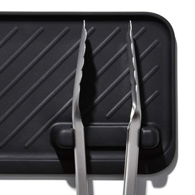 OXO Good Grips Grilling Tools Rest protects grill surfaces from scratches.