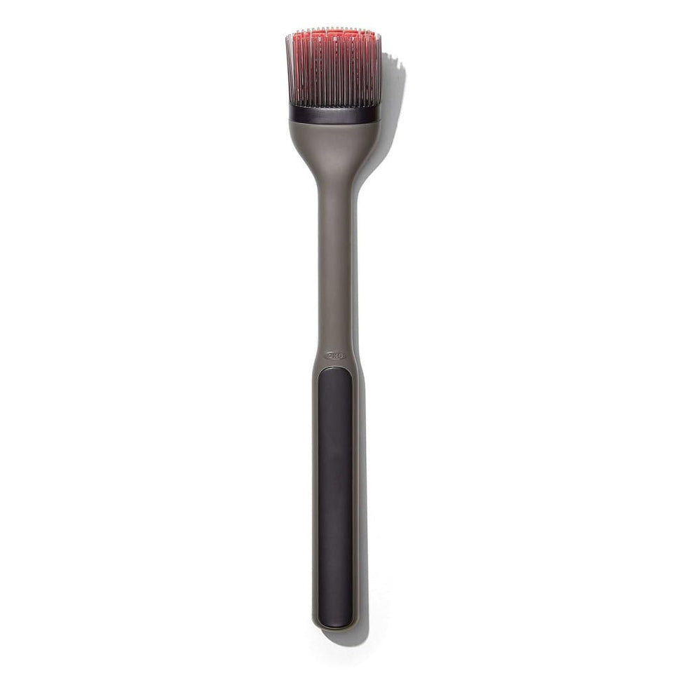 OXO Outdoor Grilling Basting Brush with long handle for safer grilling