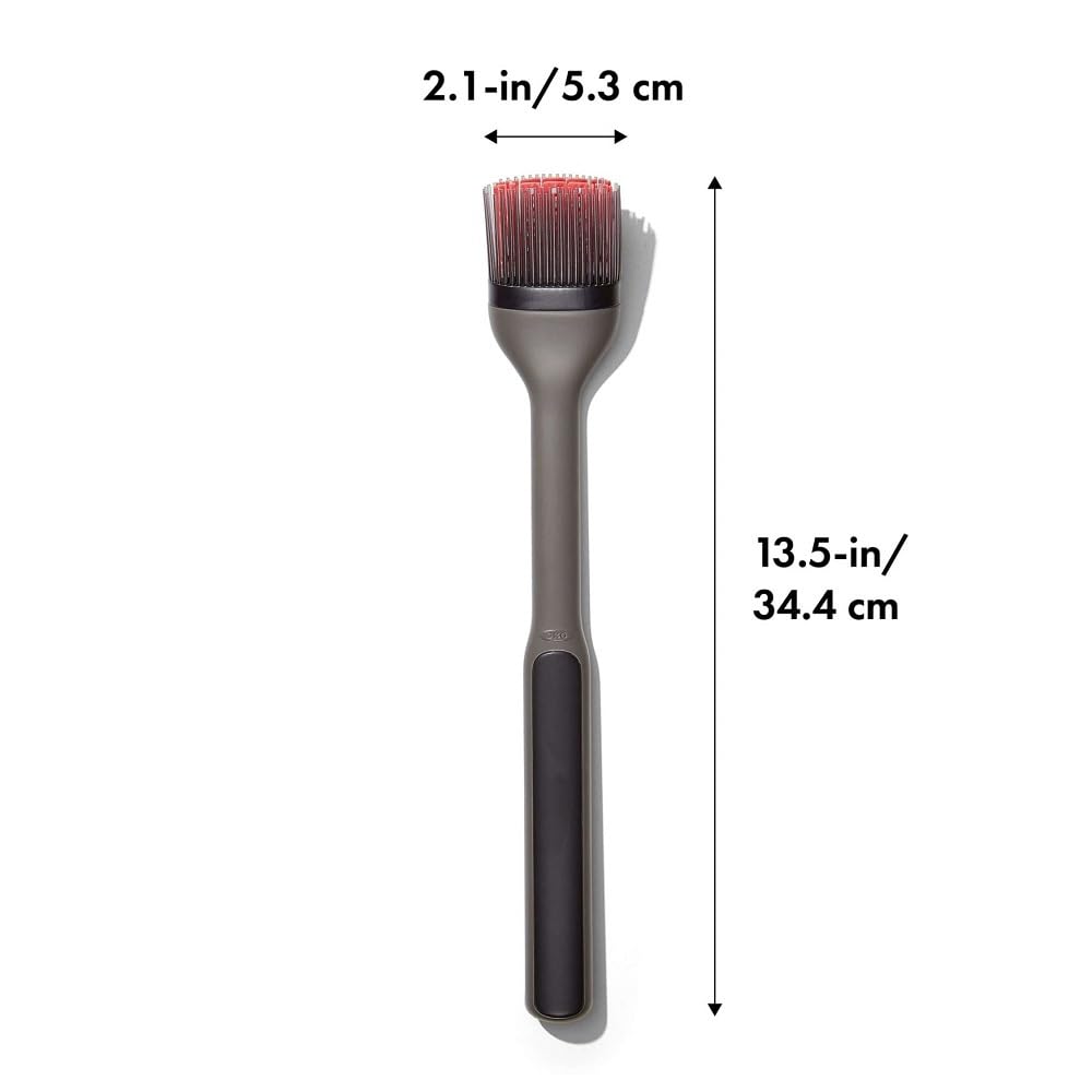 OXO basting brush designed for sauces, drippings, and glazes with control